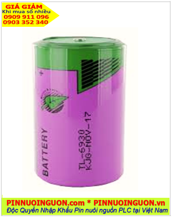 Pin Tadiran TL-6930; Pin nuôi nguồn Tadiran TL-6930 lithium 3.9v 16000mAh SD _Xuất xứ Israel